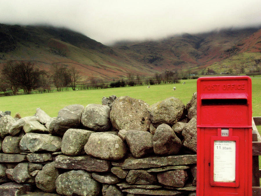 A Lone Mail Box Photograph by Agadoyle
