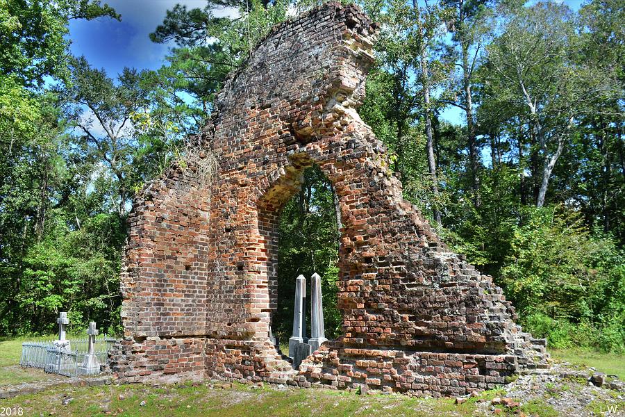 A Look Through Pon Pon Chapel Of Ease Jacksonboro South Carolina Photograph by Lisa Wooten