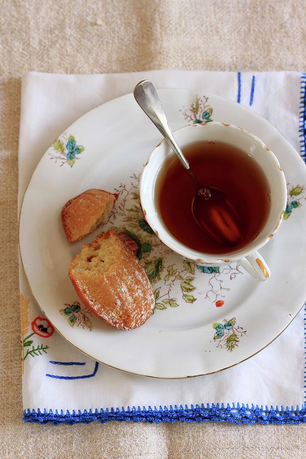 A Madeleine And A Cup Of Tea Photograph by Carmen Mariani