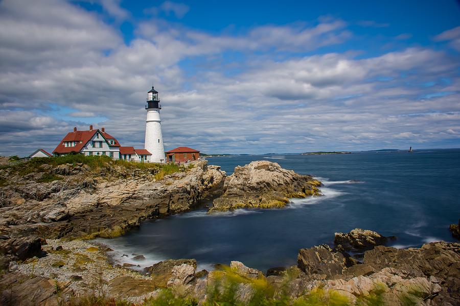 A Maine Landmark Photograph by Alexandra Herzog - Fine Art America