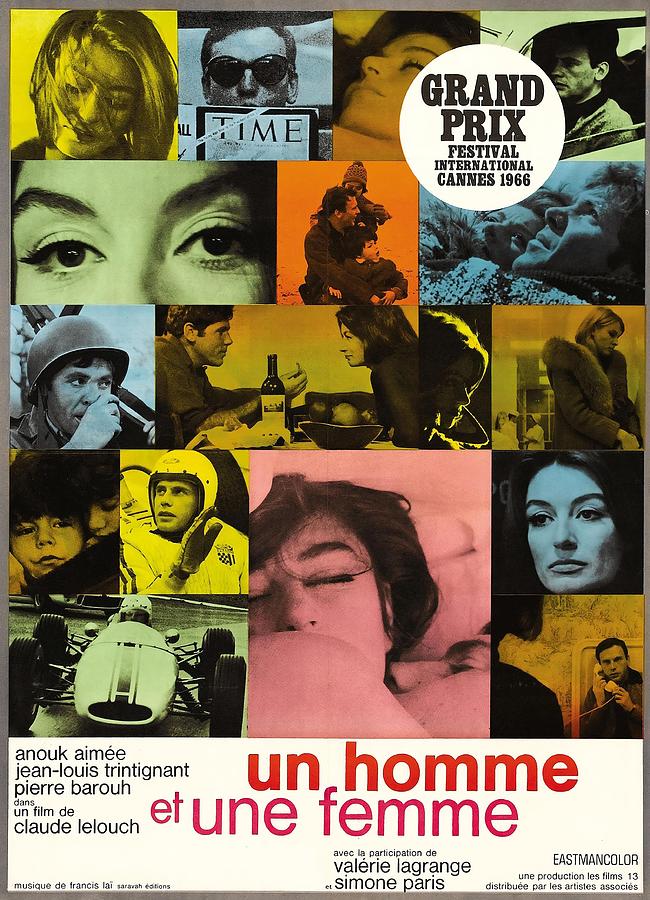A MAN AND A WOMAN -1966- -Original title UN HOMME ET UNE FEMME-. Photograph by Album