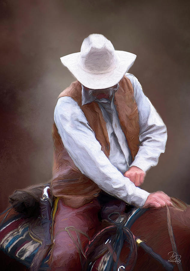 A man and his horse Photograph by Debra Boucher