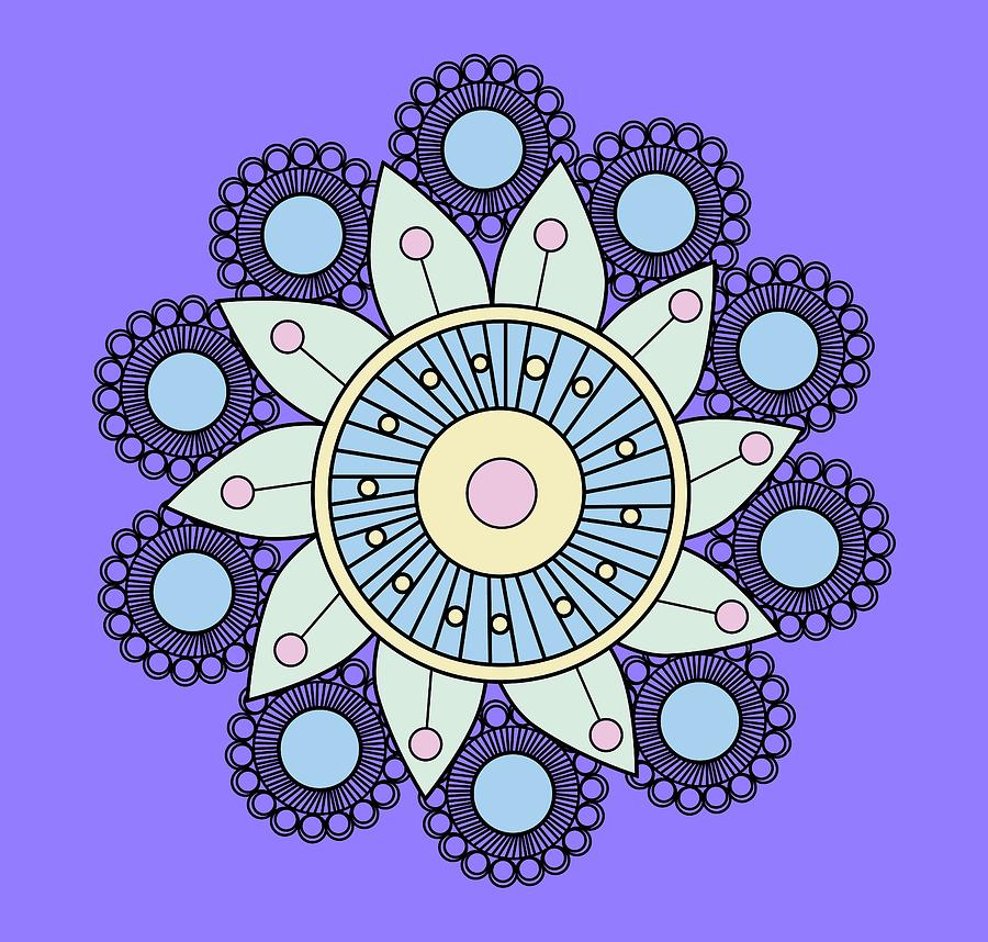A Mandala Doily Digital Art