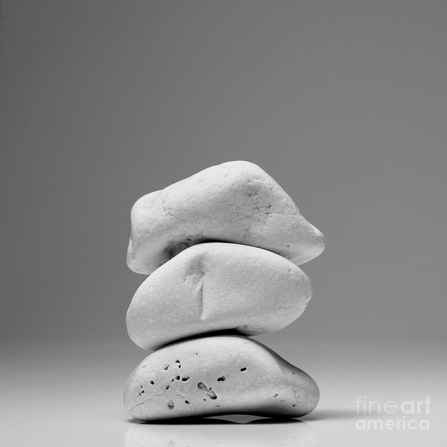 Black And White Photograph - A matter of balance by David Cordner