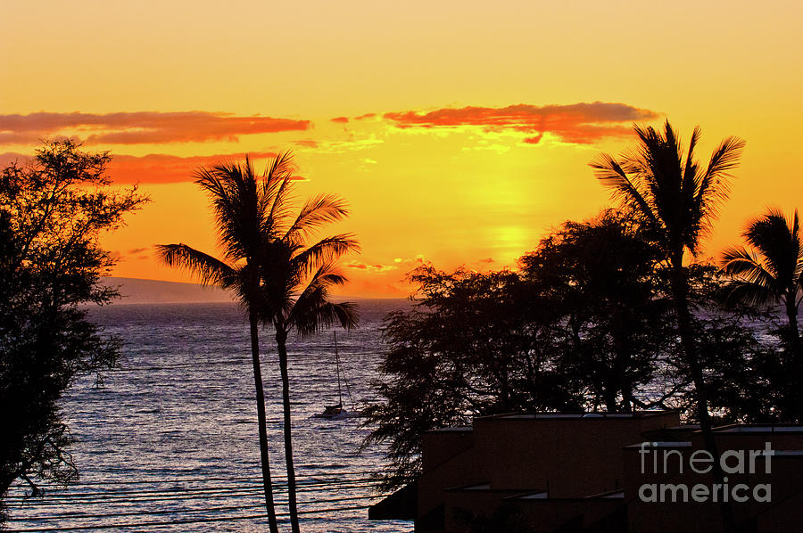 A Maui Sunset, Hawaii Photograph