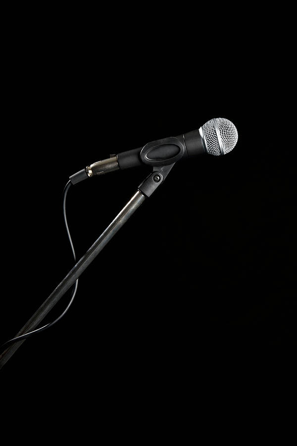 A Microphone Photograph by Antenna