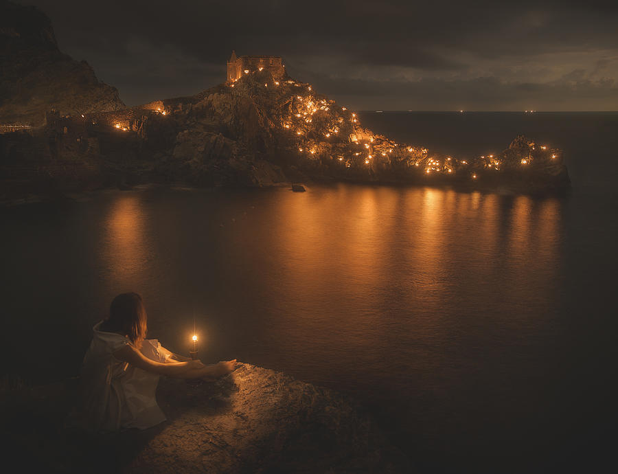 Candle Photograph - A Midsummer Night Dream by Paolo Lazzarotti