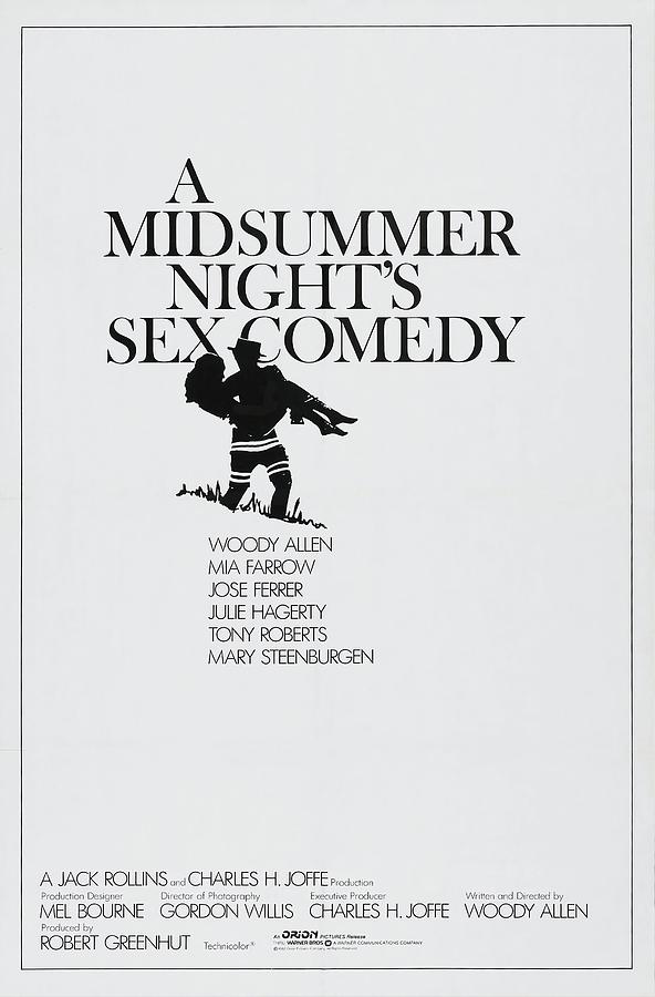 A Midsummer Nights Sex Comedy -1982-. Photograph by Album