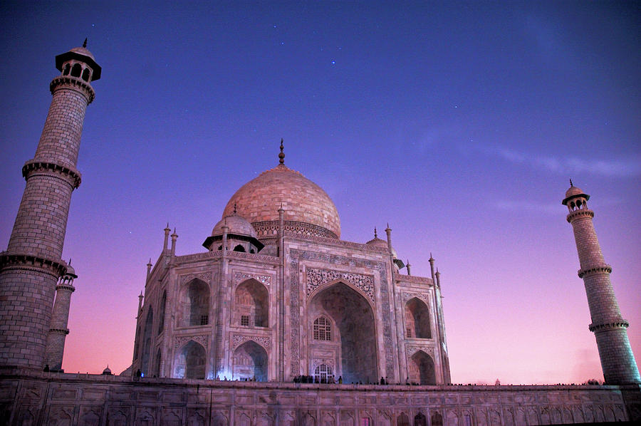 A Moonlit Taj Mahal A Rare Sight by Akash Banerjee Photography