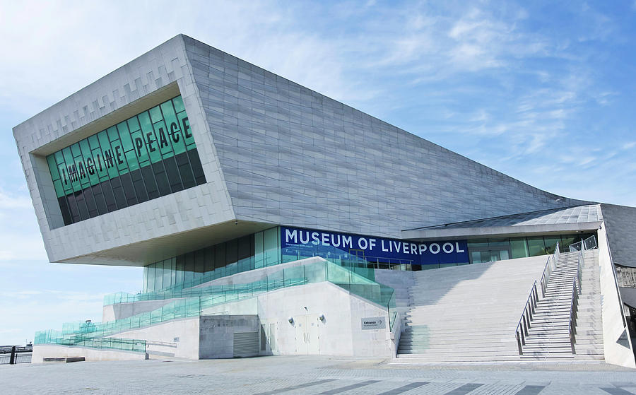 A Museum Of Liverpool Shot, Pier Head, Liverpool, England, Gb, U Photograph