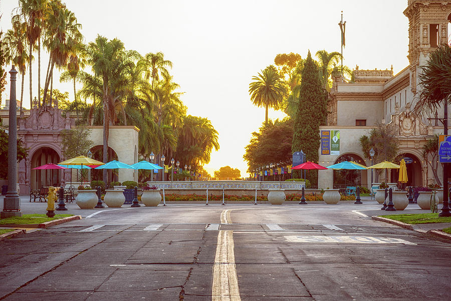 San Diego Photograph - A New Day At Balboa Park by Joseph S Giacalone