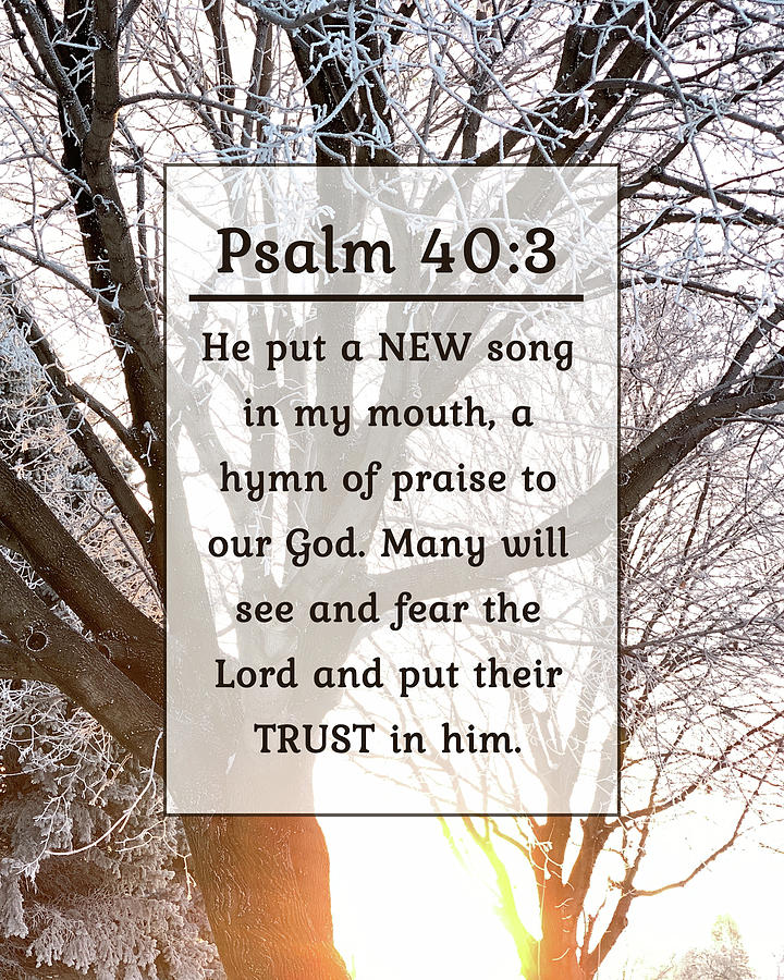 Praise Photograph - A New Song by April Beaver Praise Photograph - A New Song by April Beaver