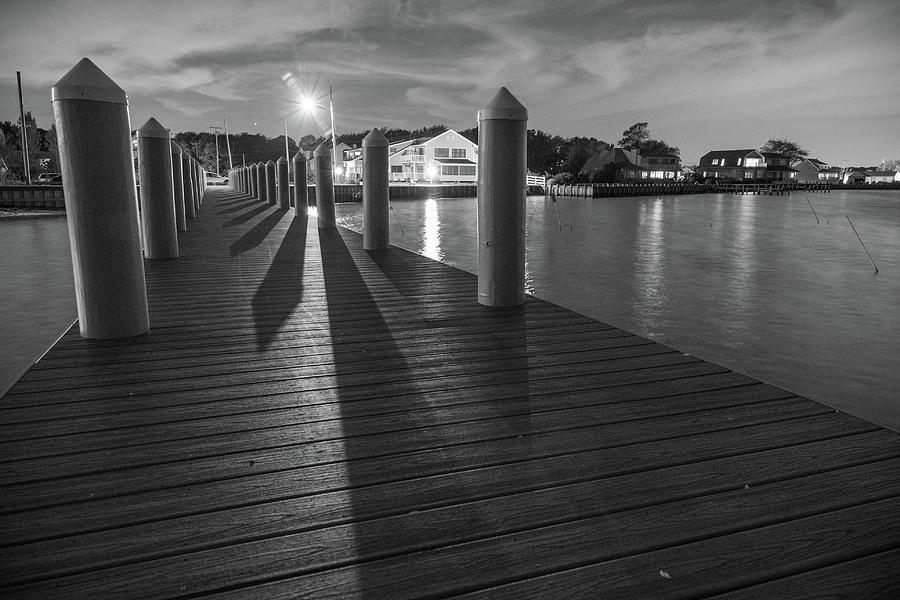 A Night on the Dock Photograph by Kristopher Schoenleber