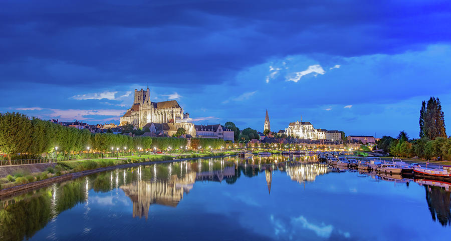 A Night to Remember in Auxerre Photograph by Marcy Wielfaert