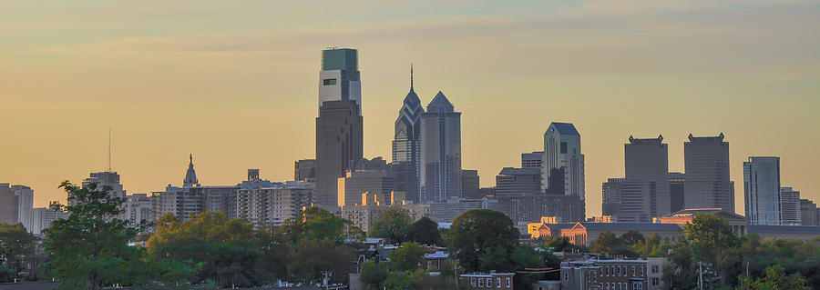 A Panorama of Philadelphia Photograph by Bill Cannon