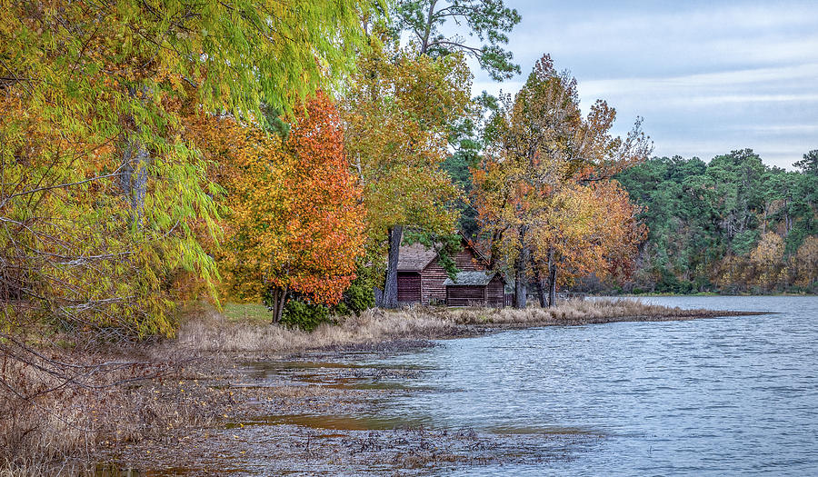 A Peaceful Place On An Autumn Day Photograph