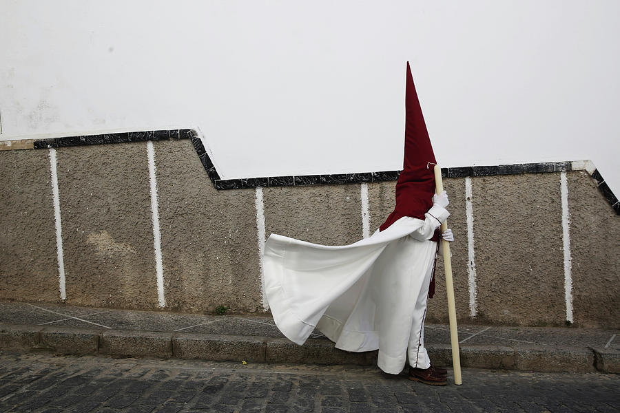 A Penitent of the Santo Cristo De La Photograph by Susana Vera - Fine ...