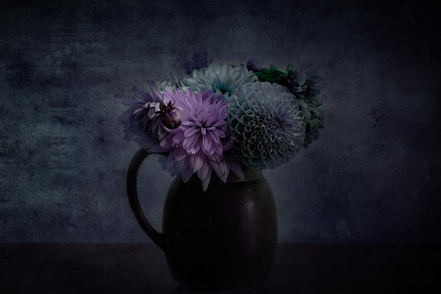 Flower Photograph - A Pitcher With Flowers by Inge Schuster