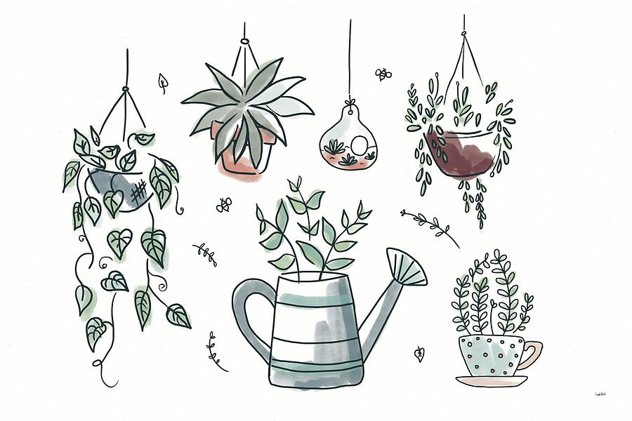 Cup Mixed Media - A Plants Life I by Leah York