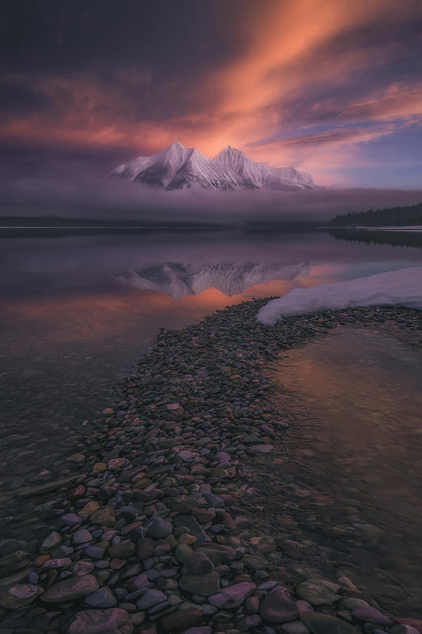 A Portrait Of A Mountain Photograph by Ryan Dyar