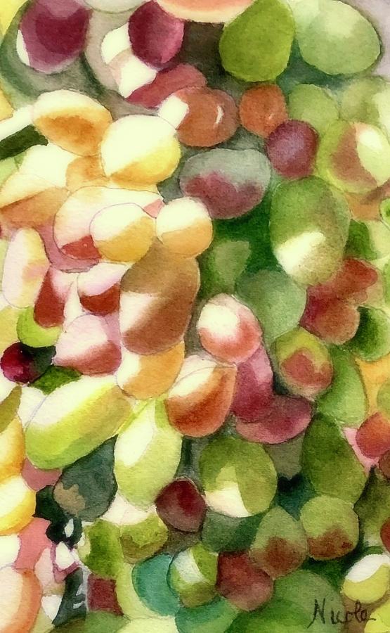 Grape Painting - A Prize Vintage by Nicole Curreri
