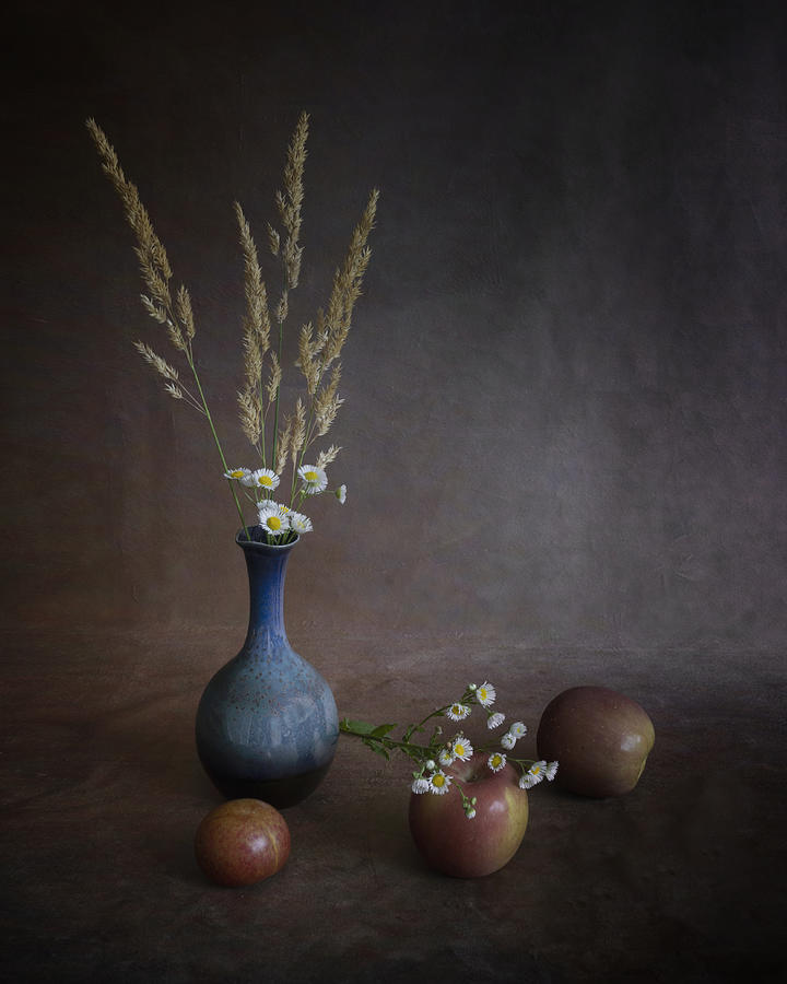 Still Life Photograph - A Quiet Corner by Purple Bamboo