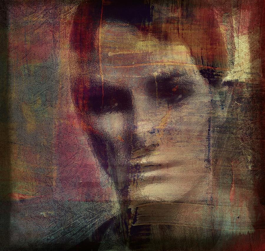 Portrait Photograph - A Quiet Darkness (portrait) by Dalibor Davidovic