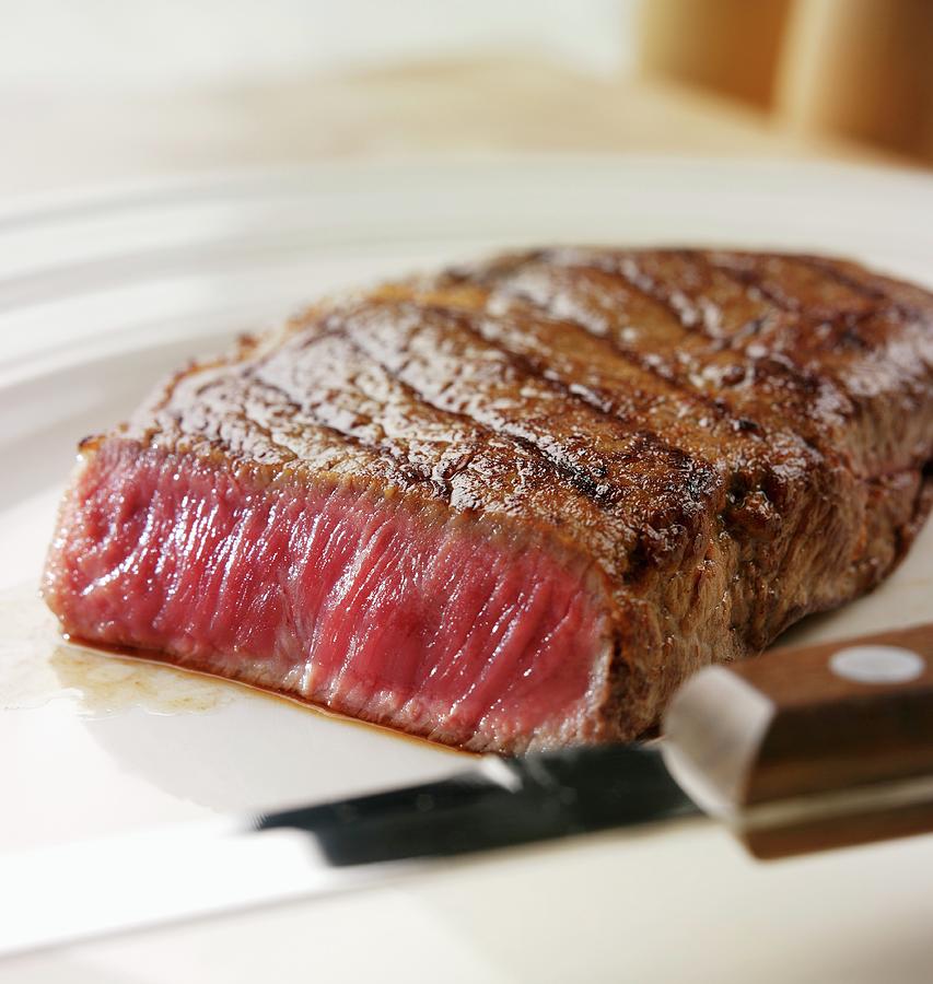 A Rare Sirloin Steak Photograph by Moore, Hilary