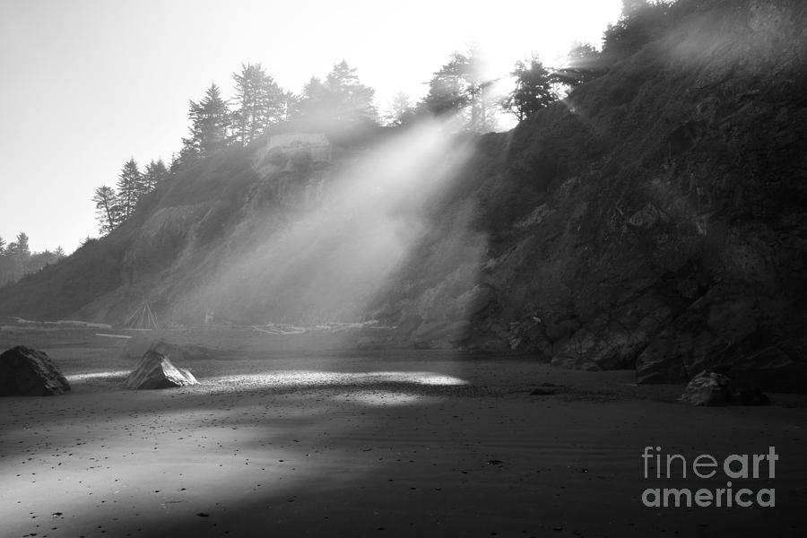 A Ray of Silver Light Photograph by Johanne Peale
