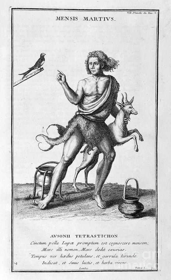 A Representation Of March, 1757. Artist Drawing by Print Collector
