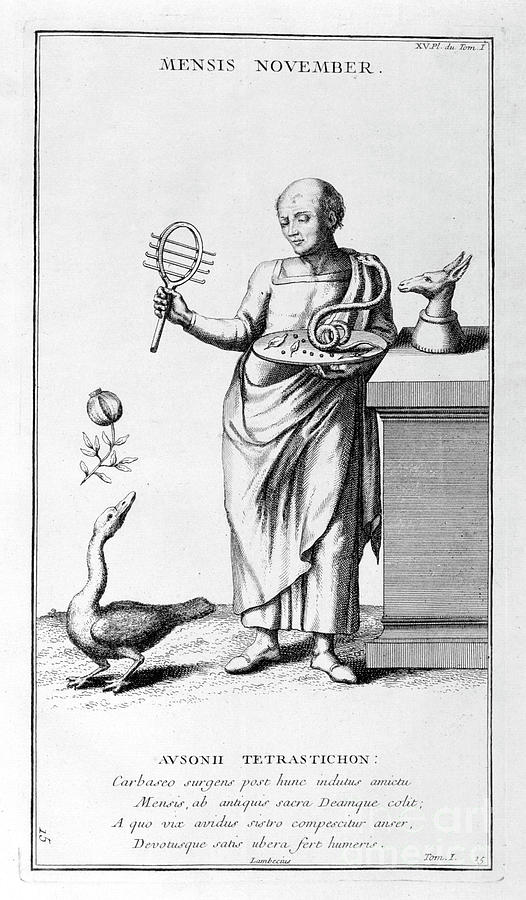 A Representation Of November, 1757 Drawing by Print Collector