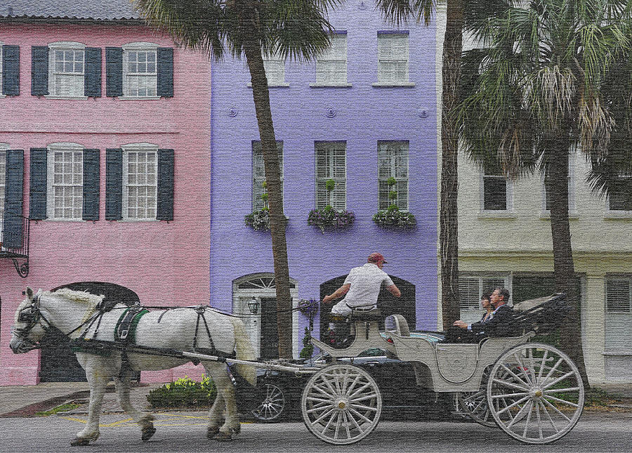 A ride in Charleston Photograph by Silvia Marcoschamer
