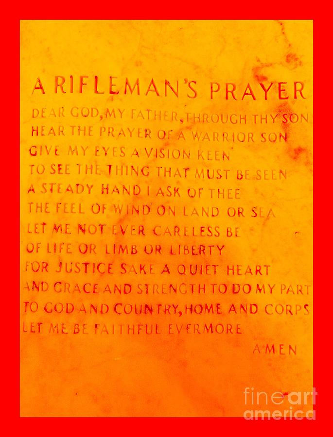 A Riflemans Prayer Digital Art
