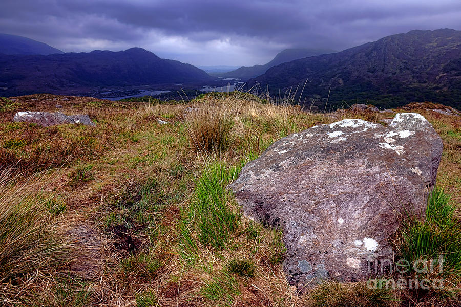 A Rock on the Iveragh Peninsula  Photograph by Olivier Le Queinec
