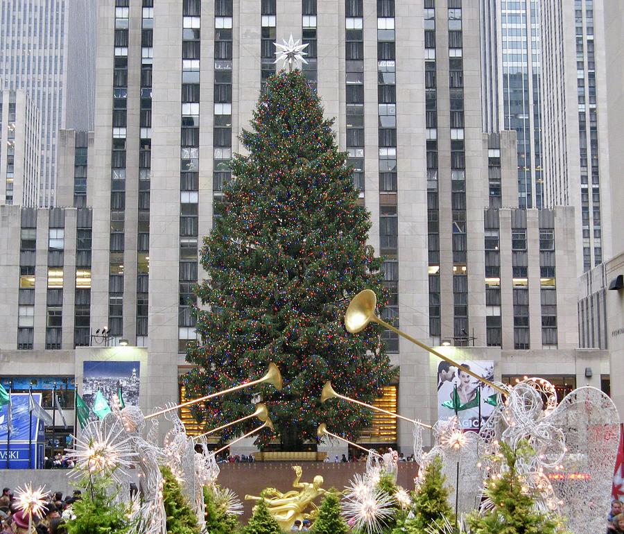 A Rockefeller Center Christmas Photograph by Richard Bryce and Family