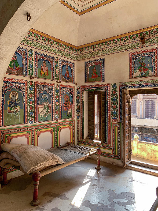 A room in a Haveli,Rajasthan Photograph by Usha Peddamatham