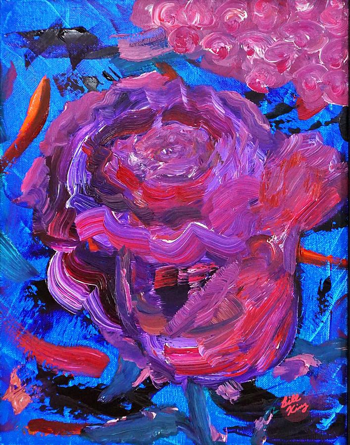 A Rose Dreams Painting by Bill King
