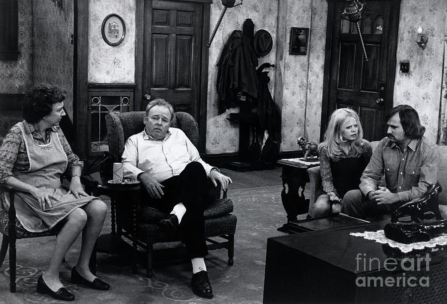 A Scene From All In The Family Photograph by Bettmann