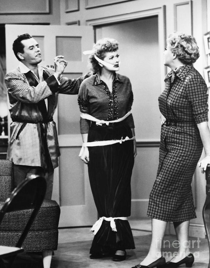 A Scene From I Love Lucy Photograph by Bettmann