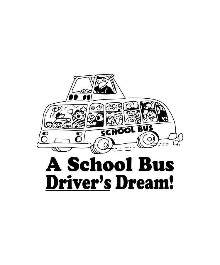 my dream school bus painting