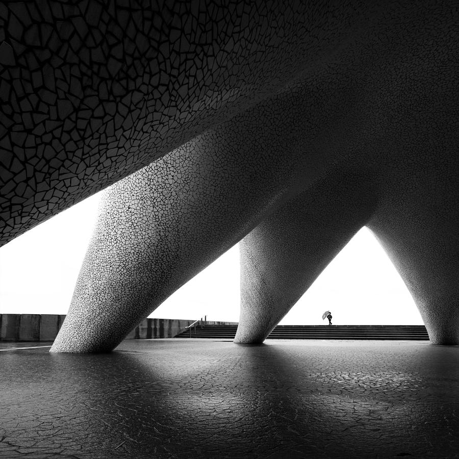 Architecture Photograph - A Secret Alien Base by F4 Passion