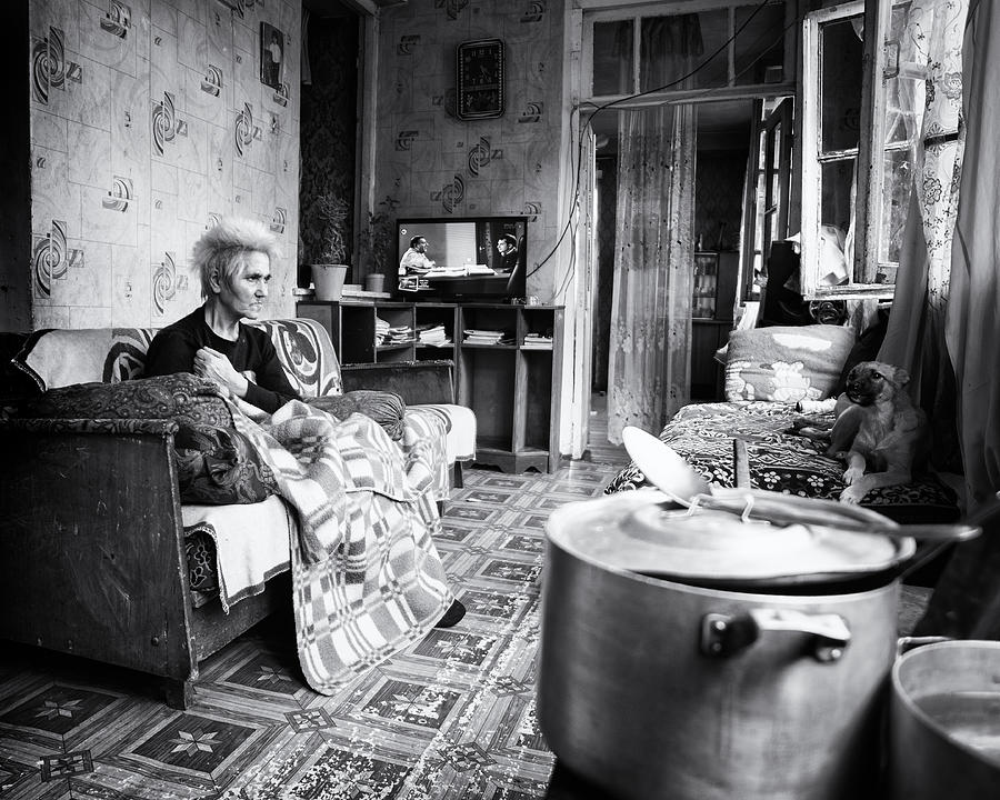 A Sick Grandmother I Photograph by Marcel Rebro - Fine Art America