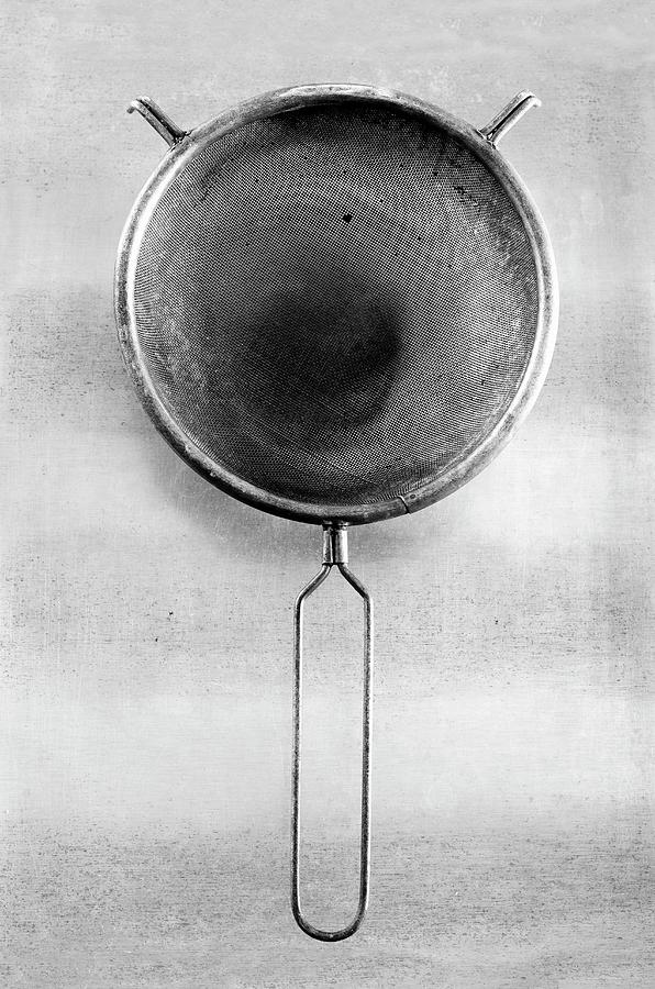 A Sieve black-and-white Shot Photograph by Jamie Watson