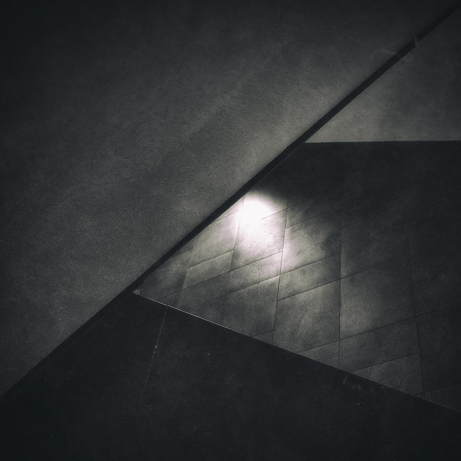 Architecture Photograph - A Single Light by Anders Samuelsson