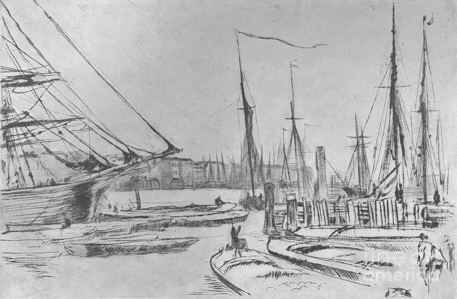 A Sketch From Billingsgate, 1878, 1904 Drawing by Print Collector