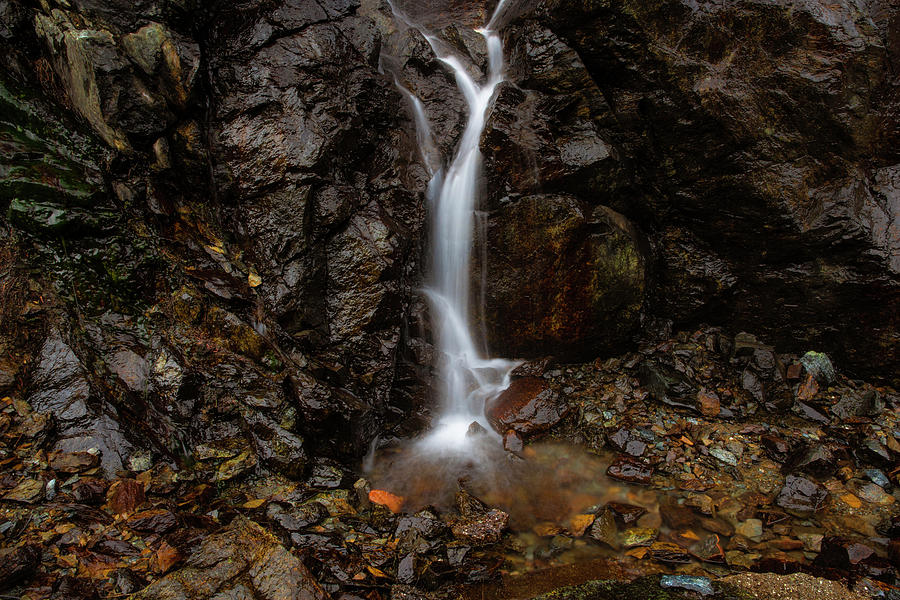 A Small Falls In The Feather River Canyon Photograph