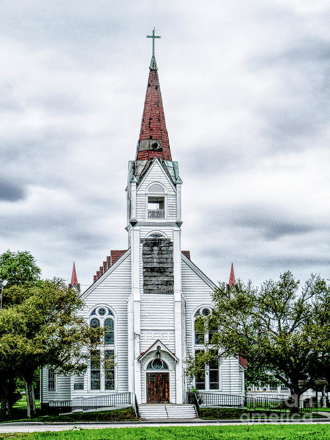 A Small Texas Church Photograph
