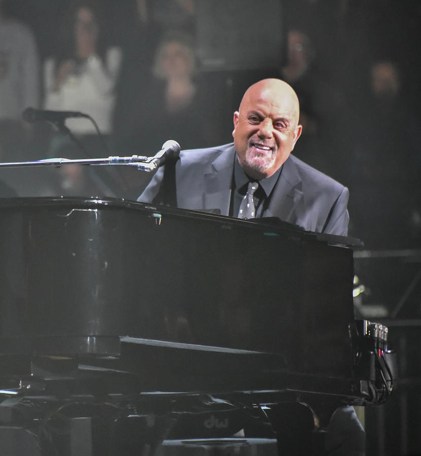 A smiling Billy Joel Photograph by Alan Goldberg