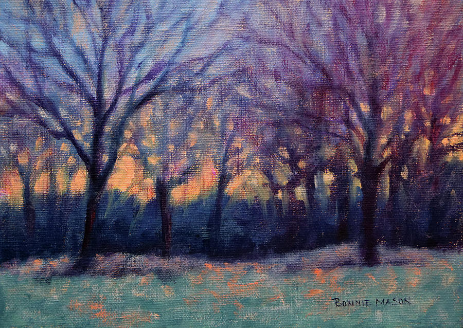 A Song at Twilight Painting by Bonnie Mason