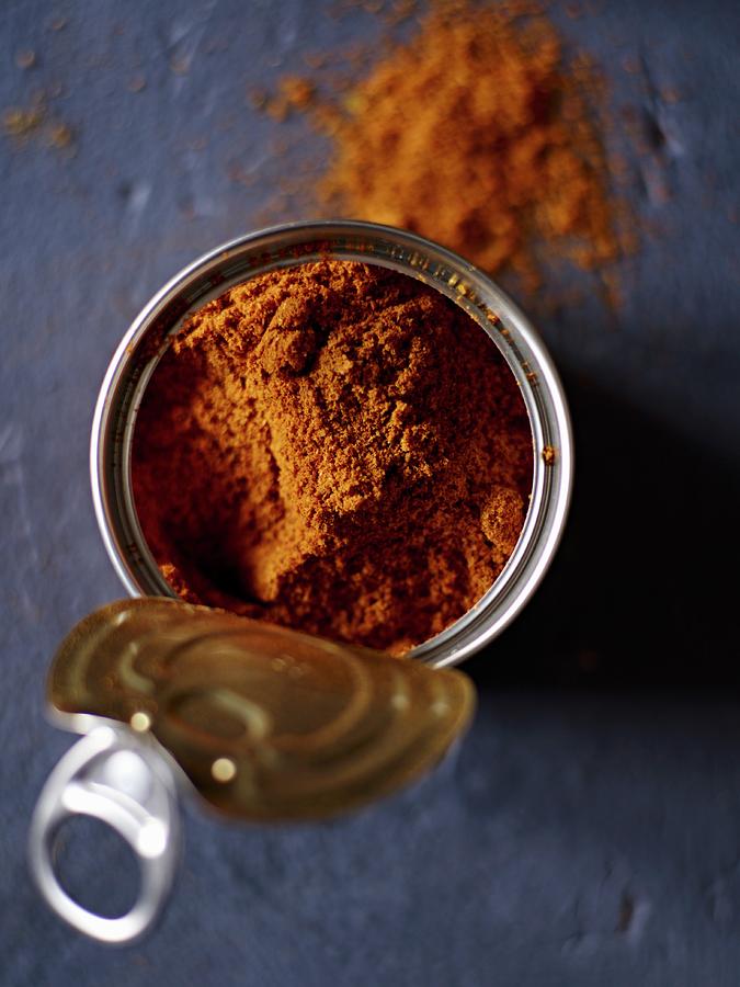 A Spice Mixture In A Tin Can Photograph by Oliver Brachat